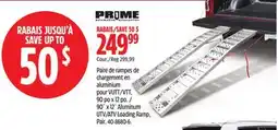 Canadian Tire 90˝ x 12˝ Aluminum UTV/ATV Loading Ramp Pair offer