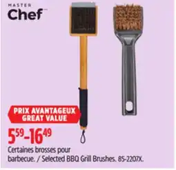 Canadian Tire Selected BBQ Grill Brushes offer