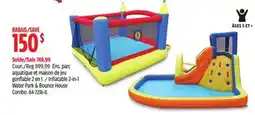 Canadian Tire Inflatable 2-in-1 Water Park & Bounce House Combo offer