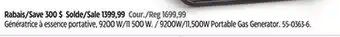 Canadian Tire Champion 9200W/11,500W Portable Gas Generator offer