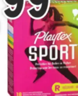 Familiprix INCOGNITO,or PLAYTEX, Tampons, formats selected sizes offer