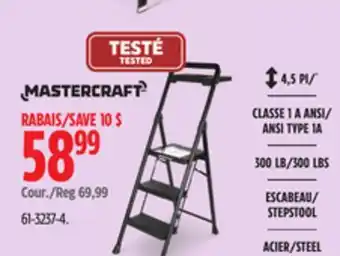 Canadian Tire Mastercraft STEPSTOOL offer