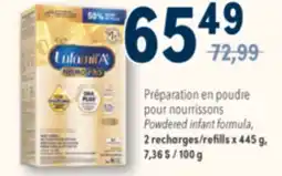 Familiprix ENFAMIL A+, Powdered infant formula, 2 recharges/refills x 445 g offer