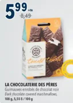 Familiprix Dark chocolate covered marshmallows, 108 g offer