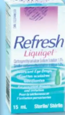Familiprix REFRESH, Selected lubricant eye drops, 10 ml, 15 ml ou/or 30 x 0,4 ml offer