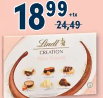 Familiprix Lindt Creation sélection de pralines au chocolat, 173g offer