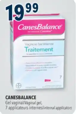 Familiprix CanesBalance Vaginal gel 7internal applicators offer