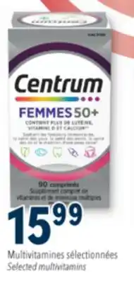 Familiprix CENTRUM Selected multivitamins offer