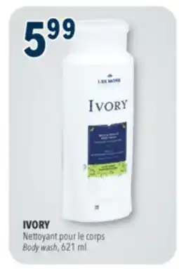 Familiprix IVORY Nettoyant pour le corps, 621 ml offer
