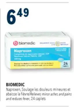 Familiprix Biomedic extra strength acetaminophen tablets for adults 130un offer