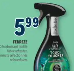 Familiprix FEBREZE Fabric refresher selected sizes offer