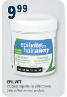 Familiprix EPIL VITE, Depilatory cream and bleaching, selected products offer