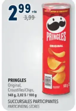 Familiprix PRINGLES, Original, Chips, 148 g offer