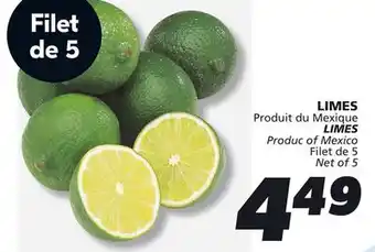 IGA LIMES offer