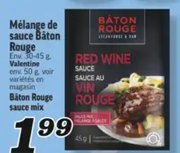 Marché Richelieu MÉLANGE DE SAUCE BÂTON ROUGE | BÂTON ROUGE SAUCE MIX offer