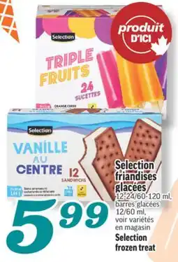 Marché Richelieu SELECTION FRIANDISES GLACÉES | SELECTION FROZEN TREAT offer