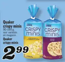 Marché Richelieu QUAKER CRISPY MINIS | QUAKER CRISPY MINIS offer