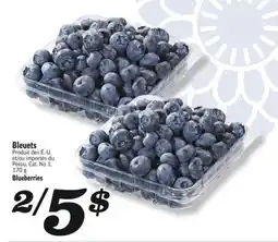 Marché Richelieu BLEUETS | BLUEBERRIES offer