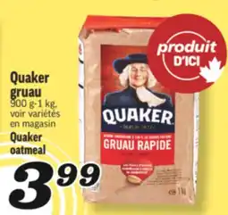 Marché Richelieu QUAKER GRUAU | QUAKER OATMEAL offer