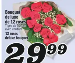 Marché Richelieu BOUQUET DE LUXE DE 12 ROSES | 12 ROSES DELUXE BOUQUET offer