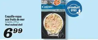 Marché Richelieu Coquille-repas aux fruits de mer | Meal seafood shell offer