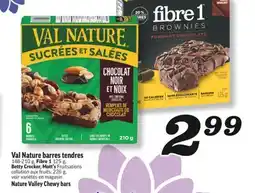 Marché Richelieu VAL NATURE BARRES TENDRES BARS | NATURE VALLEY CHEWY BARS offer