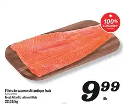 Marché Richelieu FILETS DE SAUMON ATLANTIQUE FRAIS | FRESH ATLANTIC SALMON FILLETS offer