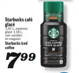 Marché Richelieu Starbucks café glacé | Starbucks iced coffee offer