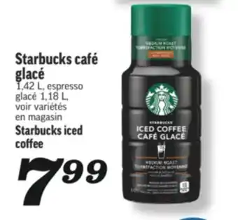 Marché Richelieu Starbucks café glacé | Starbucks iced coffee offer