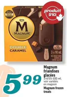 Marché Richelieu MAGNUM FRIANDISES GLACÉES | MAGNUM FROZEN TREATS offer