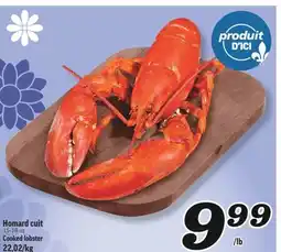 Marché Richelieu HOMARD CUIT | COOKED LOBSTER offer
