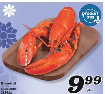 Marché Richelieu HOMARD CUIT | COOKED LOBSTER offer