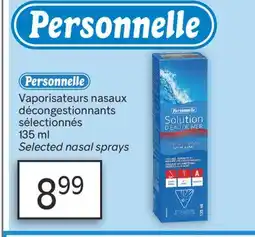 Brunet Personnelle Vaporisateurs nasaux décongestionnants sélectionnés offer