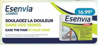 Jean Coutu Esenvia JAMBES EASE THE PAIN IN YOUR VEINS offer