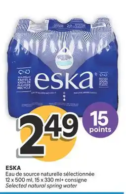 Brunet ESKA Eau de source naturelle sélectionnée offer