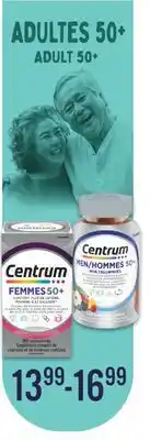 Jean Coutu CENTRUM ADULTES 50+ offer