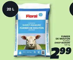 IGA FLORAL SHEEP MANURE offer
