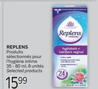 Brunet REPLENS Produits sélectionnés pour l'hygiène intime offer