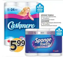 Brunet SPONGE TOWELS Essuie-tout sélectionnés offer