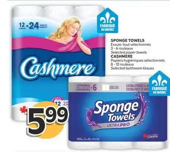 Brunet SPONGE TOWELS Essuie-tout sélectionnés offer