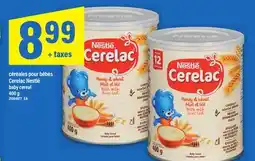 Maxi CÉRÉALES POUR BÉBÉS | CERELAC NESTLÉ BABY CEREAL, 400 G offer