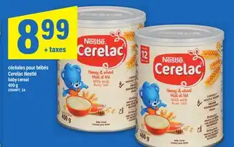 Maxi CÉRÉALES POUR BÉBÉS | CERELAC NESTLÉ BABY CEREAL, 400 G offer