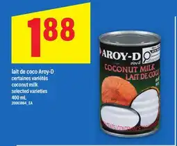 Maxi LAIT DE COCO AROY-D CERTAINES | COCONUT MILK, 400 ML offer