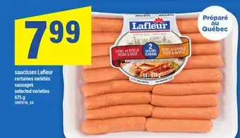 Maxi SAUCISSES LAFLEUR | SAUSAGES, 675 G offer