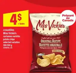Maxi CROUSTILLES MISS VICKIE'S | POTATO CHIPS, 190/200 G offer