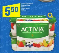 Maxi YOGOURT ACTIVIA DANONE | YOGURT, 12 UN offer