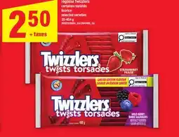 Maxi RÉGLISSE TWIZZLERS | LICORICE, 311-454 G offer