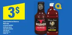 Maxi SAUCE BARBECUE DIANA OU BULL'S-EYE | BARBECUE SAUCE, 425-500 ML offer