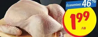 Maxi POULET ENTIER FRAIS | WHOLE CHICKEN FRESH offer