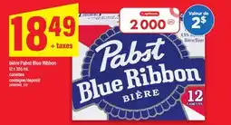 Maxi BIÈRE PABST BLUE RIBBON, 12 X 355 ML offer